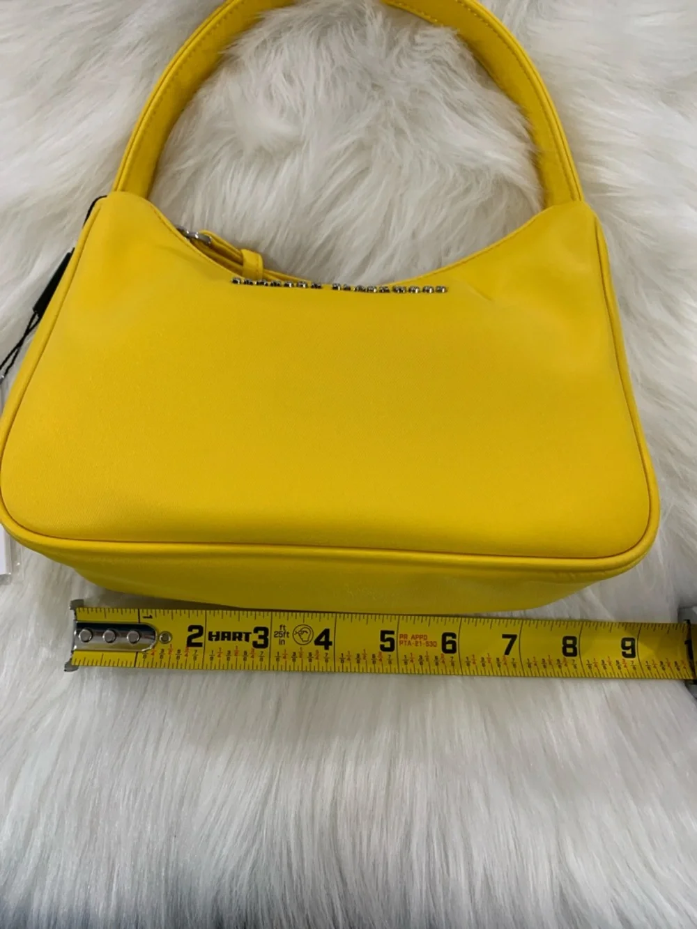 Brandon Blackwood Syl Bag In Yellow Nylon - Picture 11 of 15